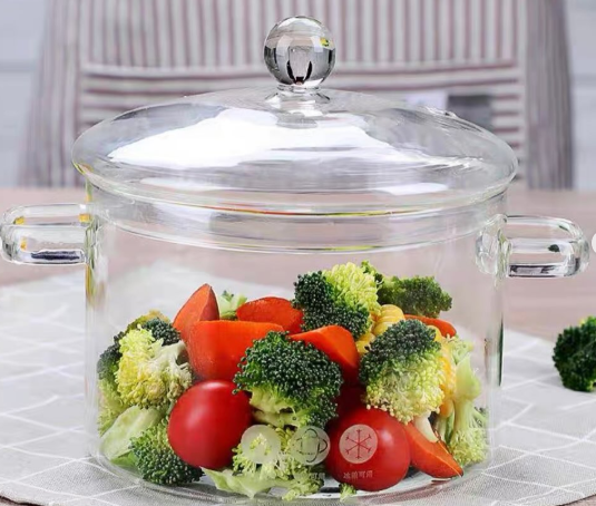 1.6 L Glass pot