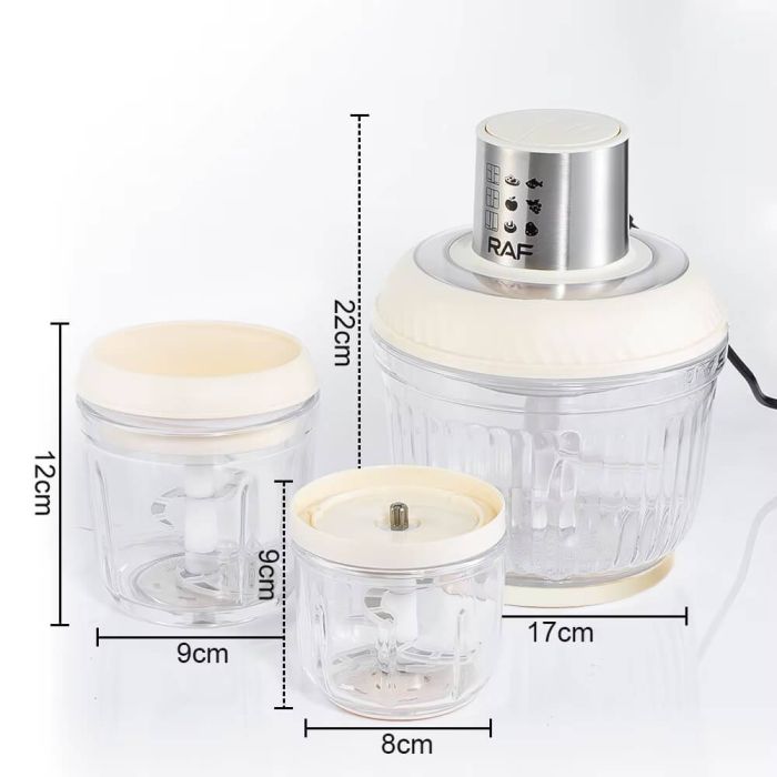 3 in 1 food processor