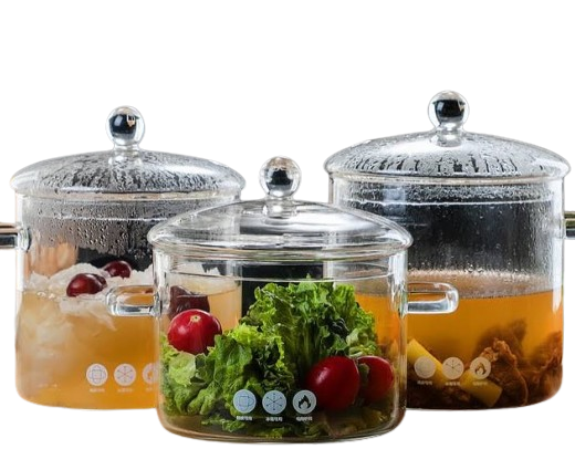 1.8L Glass pot