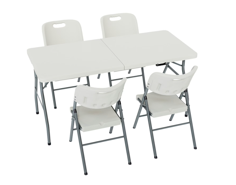 Table and 4 chairs Set