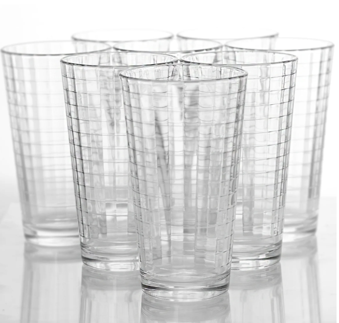 6pcs Glass water