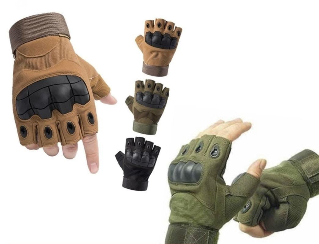 Tactical Fingerless Gloves