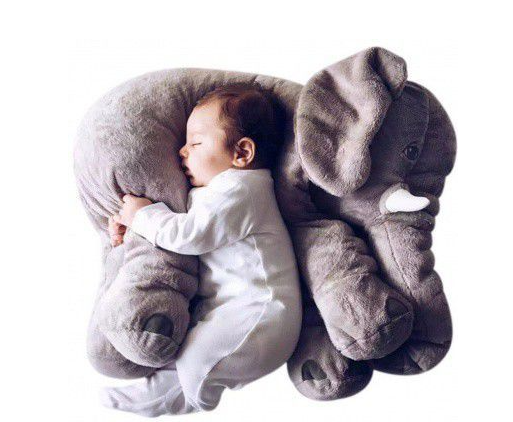 Plush Elephant Pillow