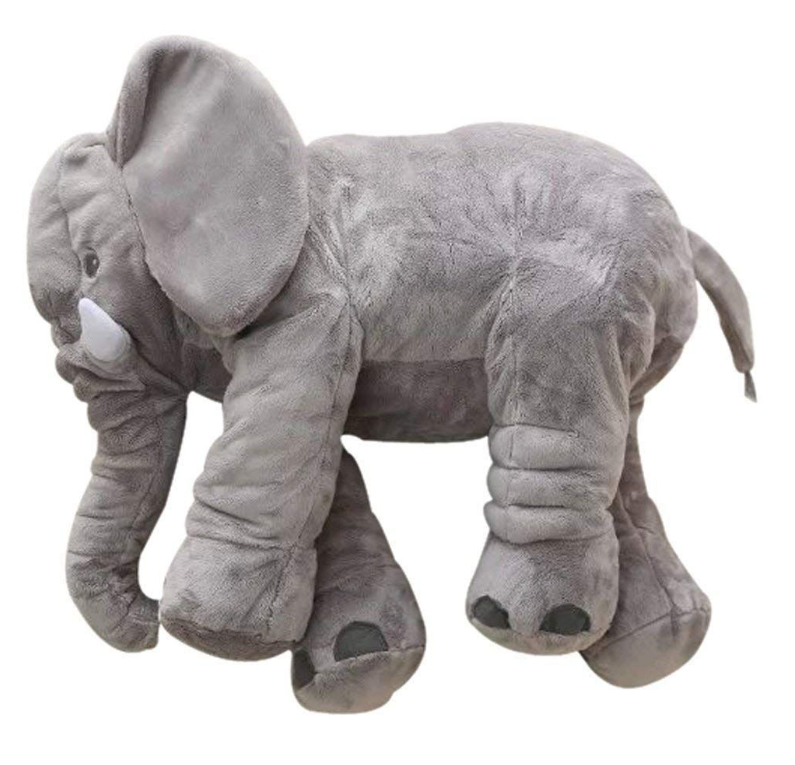 Plush Elephant Pillow