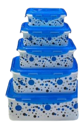 5pc Food Containers