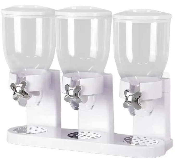 Triple Cereal Dispenser