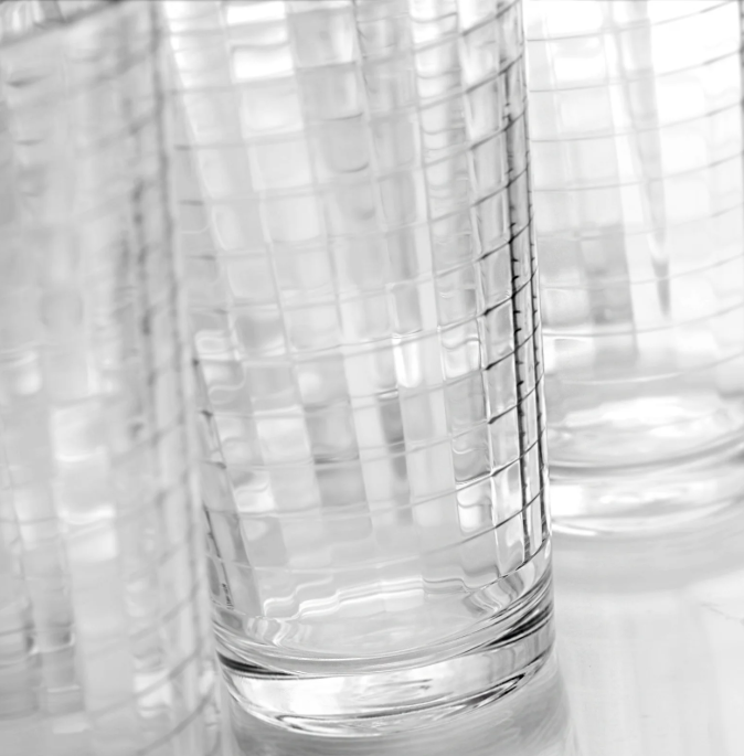 6pcs Glass water