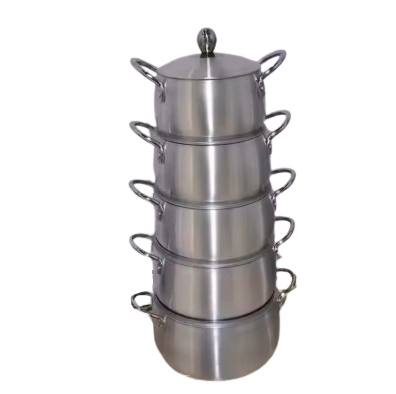 10 psc Alumium Pot