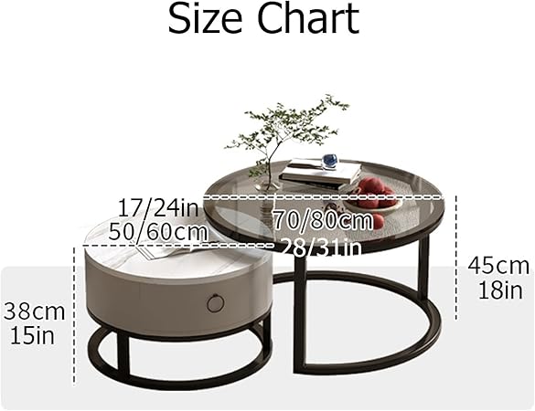 2pcs Table