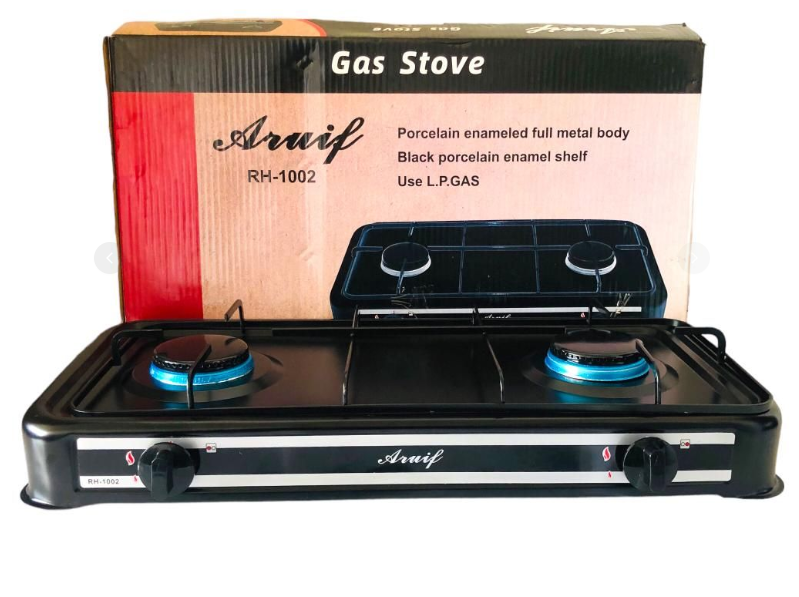 2 plate gas stove