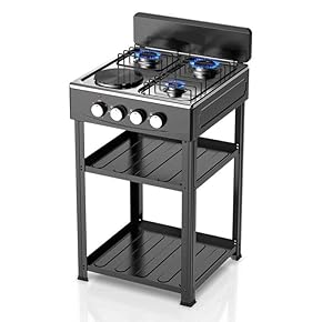 3-burner Gas Stove with Storage