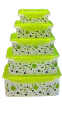 5pc Food Containers