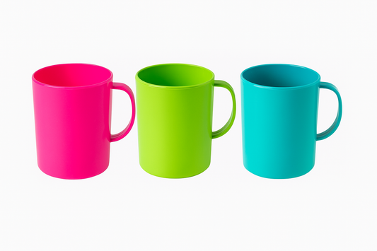 6 Plastic cups Set