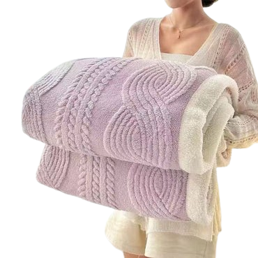 Double size fleece blanket