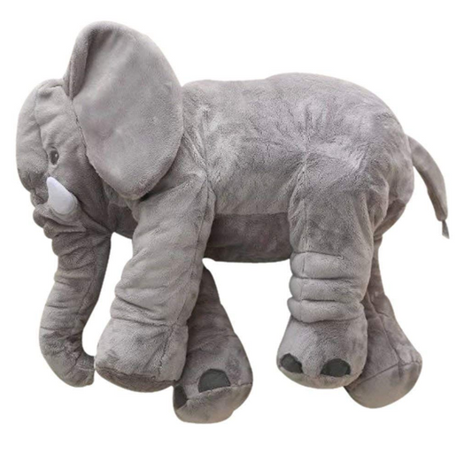 Plush Elephant Pillow
