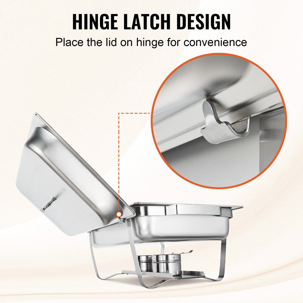 4 Chafing Dishes Set