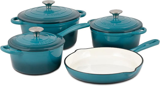 7pcs Cast Iron Pot