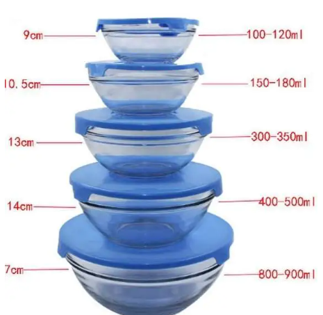 5 pcs Containers